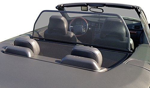Aperta Windschott passend für Volvo C70 (1998-2005) 100% Passgenau OEM Qualität Schwarz Windstop Windabweiser