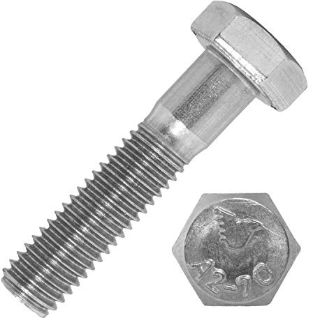 Sechskantschrauben mit Schaft M10x120 mm aus Edelstahl A2 (10 Stück) | DIN 931 - Maschinenschrauben - Gewindeschrauben - Schrauben von MESAROS®