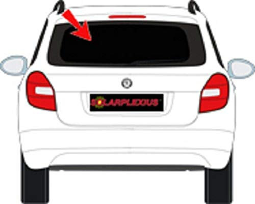 Solarplexius Auto-Sonnenschutz Scheiben-Tönung passgenau für Skoda Fabia II Kombi 5J Bj. 07-14 Keine Folie 1x Heckscheibe