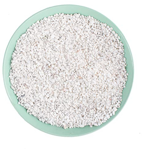 Avalution 6mm-8mm White Gravel Succulents and Cactus Bonsai DIY Projects Rocks White Onyx Plant Rocks Garden Outdoor Indoor Gravel for DIY Fairy Gardening Top Dressing-3LB