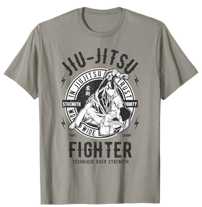 BJJ Tee Jiu-Jitsu - Maglietta da Uomo Brazilian Jiu Jitsu Maglietta