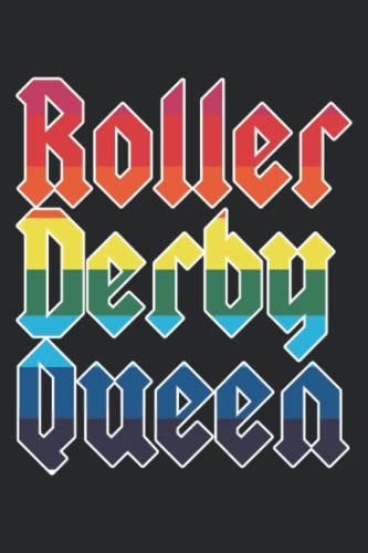 Roller Derby Queen: Lined Notebook