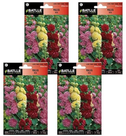 Pack 4 Semillas de malva real de Semillas Batlle PACK (4)