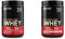 Optimum Nutrition Gold Standard 100 Percent Whey Muscle Building and Recovery Protein Powder with Naturally Occurring Glutamine and BCAA Amino Acids, Strawberry and Vanilla Ice Cream Flavor
