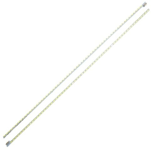 WASQUBKS Kompatibel for LG LCD TV LED Hintergrundbeleuchtung Lampe 42LM620T 42LS570T 42LS575T 42LT360C-CA LC420EUN SEF1 6916L-1113A 6922L-0016A 2 Stück = 60LED 531MM(5PCS)
