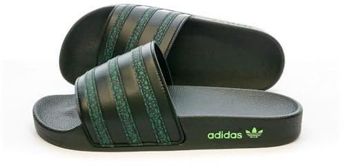 Adidas Flip Nero Verde Adilette HP6266, SC nero, 38 EU