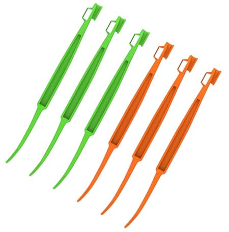 IMIKEYA 6stücke Orangenschäler Multifunktionaler Zitrusschäler Haushalts Orange Öffner Werkzeug Obstschäler Zitrusöffner Kleiner Orangenschneider
