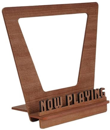 Puwaiio Schallplattenständer „Now Playing“, Präsentationsständer Für Vinyl-Schallplatten Aus, Präsentieren Sie Ihr „Now Playing“-Albumcover, Bietet Platz Für Bis Zu 5 LP-Schallplatten