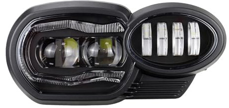 Faro Anteriore Per BMW K1200R K1300R 2005 2006 2007 2008 2009 2010 2011 2012 2013 Completo Proiettore LED Faro Di Montaggio Moto Fari A LED Moto Faro