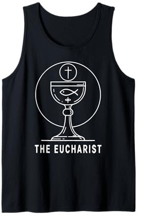 Le calice eucharistique catholique adoration eucharistique Débardeur