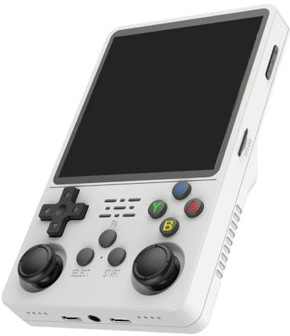 BaYuYPOO R36 Plus Retro Handheld Game Console with 128GBuilt-in 20000 Classic Games, Portable Video Gaming Console Linux System 4.0 Inch IPS Screen, 3000mAh Rechargeable Battery