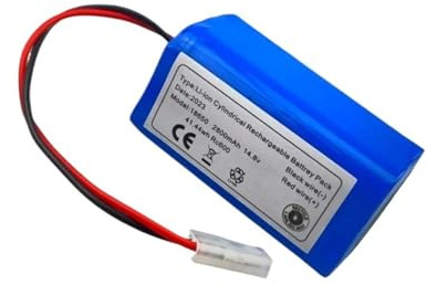 DDLSKZXI Batería de Repuesto for aspiradora Robot Rowenta Tefal Explorer Serie 20, 40 y 60 (14,8 V, 2800 mAh)