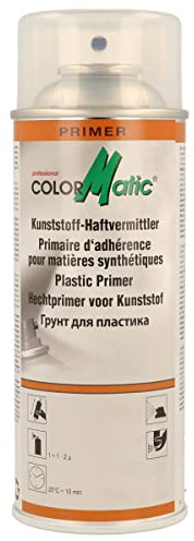 ColorMatic 856563 Kunststoff-Haftvermittler Transparent 400 ml - Primer | Für Stoßfänger, Außenspiegel & Tuning-Teile - hohe Elastizität - schnelle Trocknung - überlackierbar mit 1K/2K Füller