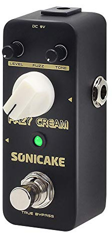 SONICAKE Fuzz Guitar Effect Pedal Fazy Cream Vintage Fuzz Pedal True Bypass