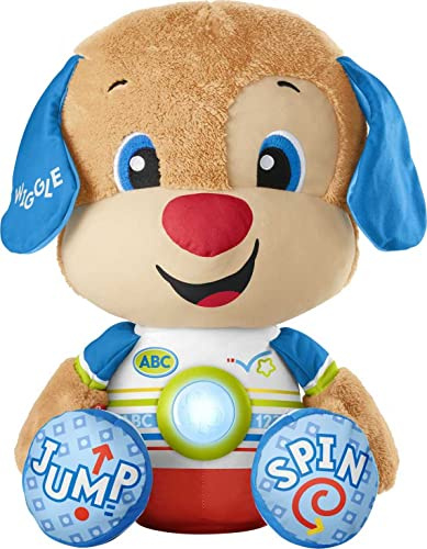 Fisher-Price Peluche Musicale : Puppy Eveil Progressif Geant