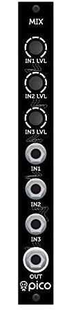 Erica Synths Pico Mixer - Mixer Modular Synthesizer