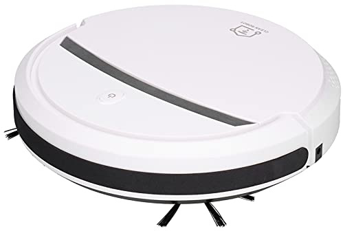 Sxhlseller Saugroboter Automatische kleine Zeitsteuerung USB-Ladegerät DREI-in-Eins-Kehren, Saugen und Wischen(Weiß, Typ des schiefen Turms von Pisa)