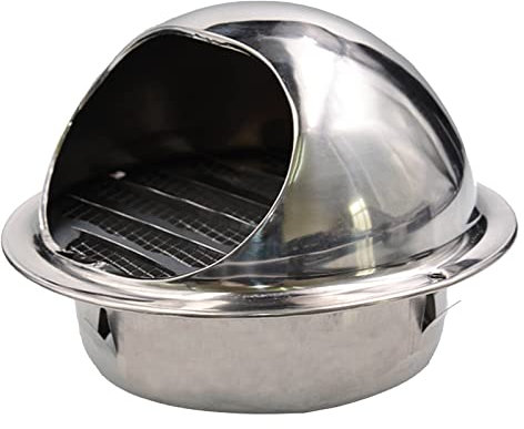 Griglia Di Ventilazione A Sfera, Griglia Per Ventilazione Resistente Alle Intemperie Protezione Dalle Intemperie, Per Ufficio Cucina, Parete In Acciaio Inox Griglia Ventilazione ( Size : 3.2in/80mm )