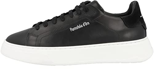 Pantofola d'Oro Uomo Venezia Uomo Low, Black 10231022 25Y, 43 EU