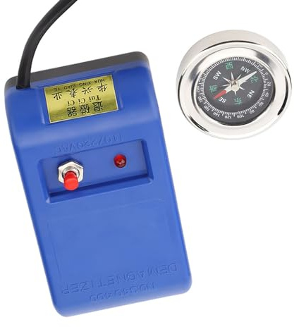 SEAFRONT Uhr Reparatur Entmagnetisierer Magnetisierer Entmagnetisierer Quarzuhr Reparatur Mechanische Armbanduhr Watch Uhr Maschine Uhrmacher Werkzeug (EU-Stecker)