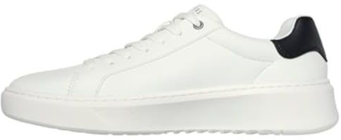 Skechers Court Break Suit SneakerCourt Break Suit Sneaker, Bianco Duraleather, 41.5 EU