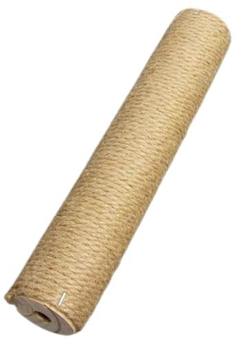 INOOMP Cat Scratching Post Replacement Jute Rope Post for Indoor Cats Wear-resistant Kitten Scratchers
