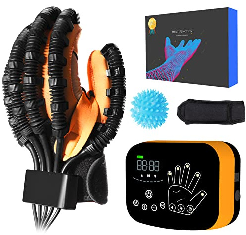 EMFOCU Rehabilitations-Roboter-Handschuhe, Rehabilitations Handschuhe, Schlaganfall-Handschuh für Handtherapie, Roboterhandschuh, Schlaganfall-Reha-Handschuh.