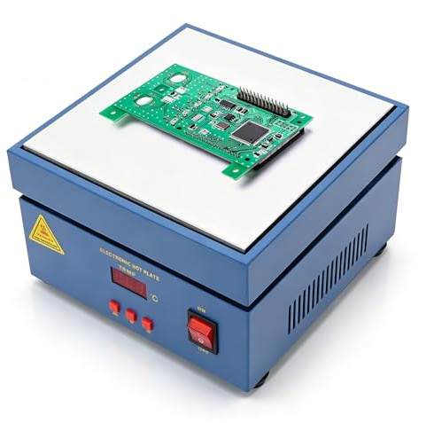 800W Vorwärmer Preheating Station Lötstation Mikrocomputer elektrische Heizplatte Vorheizen Löten Vorheizen Bahnhof 200X200mm Platte