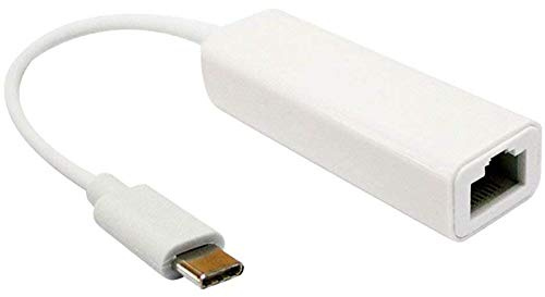 Asuinxurr USB-C zu Ethernet Netzwerk Karte Typ-C zu RJ45 LAN Netzwerk Dongle Anschluss, für 3 zu Netzwerk Adapter für