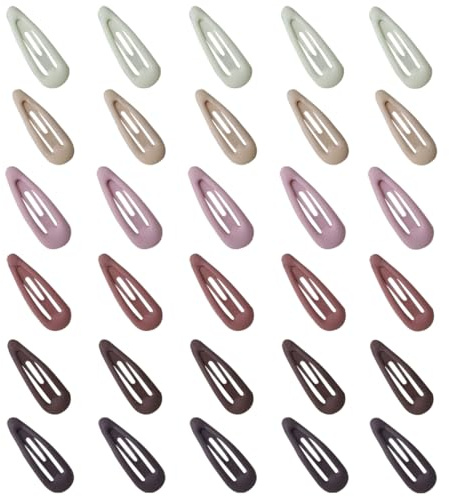 30 Pinzas Pelo Niña, 3 cm Bebe Horquillas Pelo Ganchos Pelo | Accesorios Pelo para Niñas Bebe y Mujeres