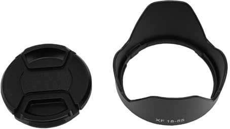 Jectse Paraluce Reversibile per Obiettivo F/2.8-4 R LM OIS ABS 18-55mm, Paraluce per Fotocamera 58mm di Ricambio per Obiettivo 18-55mm