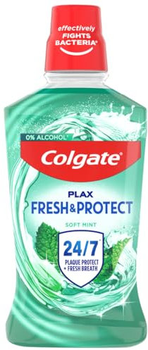 Colgate Plax Soft Mint Alcohol Free Mouthwash 500ml