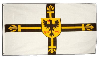 Flaggenfritze Fahne/Flagge Deutscher Orden Ritterorden + gratis Sticker