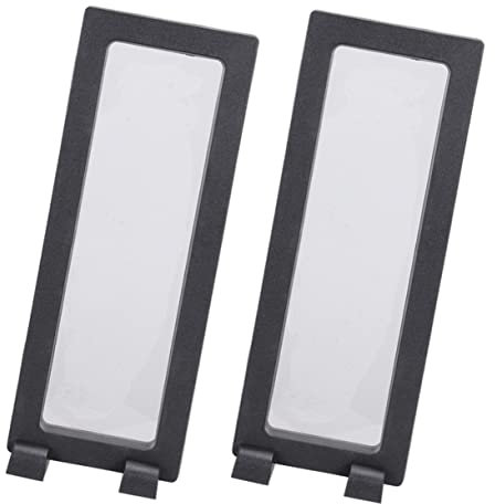 OFFSCH 2sätze Schaukasten Schwebeeffekt Schmuckschaukasten Aus Kunststoff Und Pe-folie Transparent Und Praktisch Für Juweliergeschäfte Schaufenster Und Produktpräsentationen