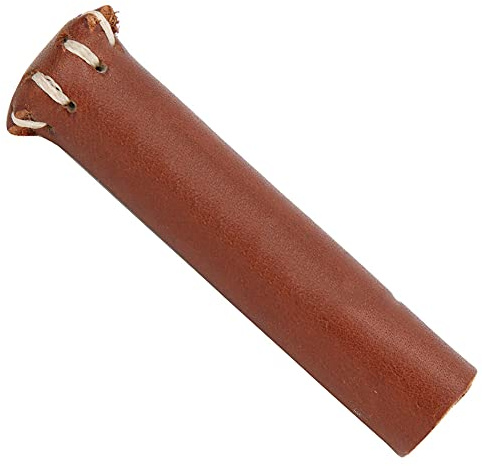 Acouto Professionelle Langlebige Leder-Snooker-Queue-Spitzenkopf-Schutzhülle, Billard-Stick-Schutz, Zubehör, Spitzenschutz, Snooker-Abdeckung, Pool-Queue-Lederhüllen für Queues,