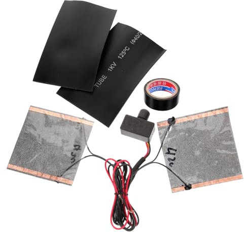 Alipis 1 Set Manopole Riscaldate per Manubrio Accessori per Scooter Comfort e Sicurezza Durante Guida con Manopole Riscaldanti