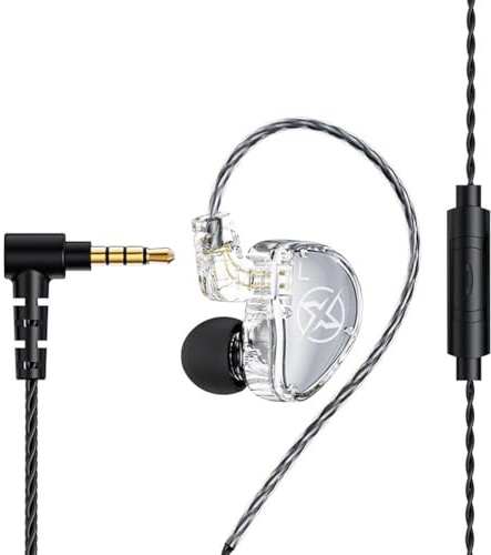 Zambuph Écouteurs HiFi filaires Son Surround Casques de réduction du Bruit Appel Vocal Écouteurs pour téléphones Portables Ordinateurs, N°01
