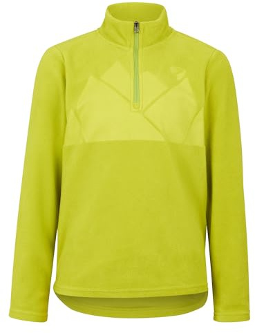 Ziener Unisex Kinder Jonki-z Skipullover, Midlayer, Fleece-Shirt | warm, elastisch, Recycled (1er Pack)
