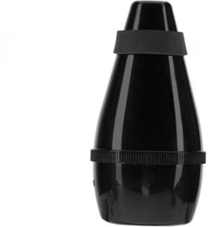 Alipis Silencieux Trompette Léger Plastique Noir pour Pratique Facile à Mettre et Enlever Réduit le Volume Sonore Pendant Entraînement
