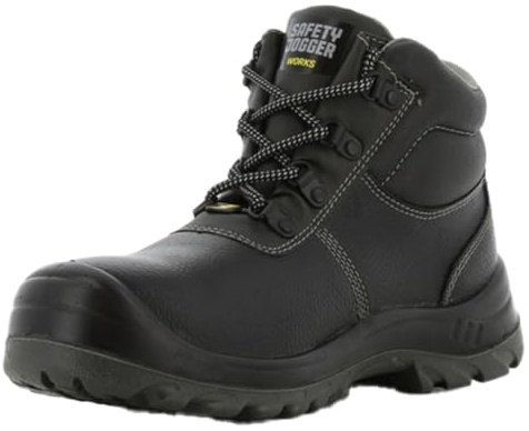 SAFETY JOGGER S3 Sicherheitsschuhe Herren Leicht - BESTBOY - Schwarz | Arbeitsschuhe für Damen - Rutschfeste Stahlkappenschuhe - Durchtrittsichere und Wasserabweisende Sicherheitsstiefel