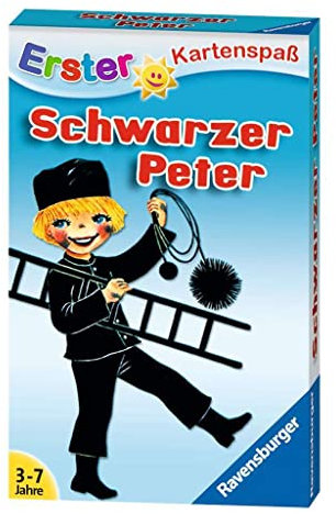 Ravensburger 20431 - Schwarzer Peter - Kaminkehrer, Kartenspiel ab 3 Jahren