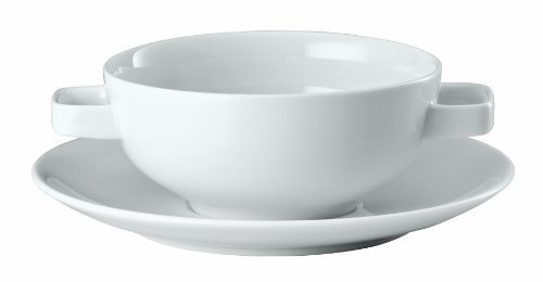 Arthur Krupp Rotondo 10-Ounce Dual-Handled Soup Tureen, Set of 6