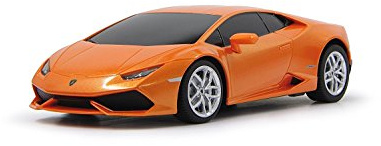 JAMARA Lamborghini Huracán 1:24 2,4Ghz - offiziell lizenziert, bis zu 1 Stunde Fahrzeit bei ca. 9 Km/h, perfekt nachgebildete Details, hochwertige Verarbeitung