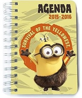 Minions Schülerkalender 2015/2016, zufällige Modellauswahl