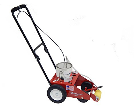 RollMaster 1000 Line Painting Machine (Part #10003856) | Lightweight, Foldable | Includes 4 Roller Kit | for Warehouses, Parking Lots, Playground & Pickleball Courts | Easy Clean-Up | Made in USA