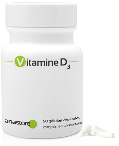 VITAMINA D3 * 50 μg (2000 UI) / 60 capsule * 100% vitamina D3 di origine vegetale (lichene) (sotto forma di colecalciferolo)