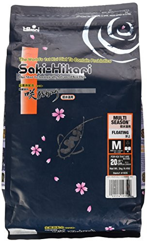 Saki-Hikari 4.4-Pound Multi-Season Floating Pellets for Pets, Medium