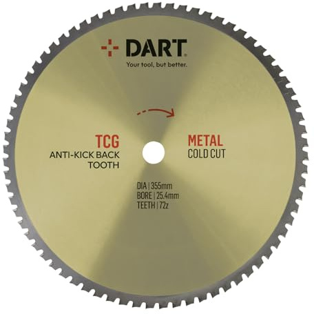 DART PMC35525472 Circular Saw Blades, Silver