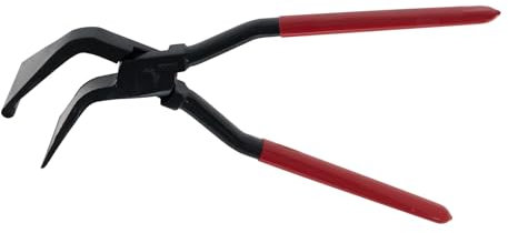 Stubai 282159 Seaming Pliers R-8 KTL/PVC-Coated, Black/Red, 60 mm