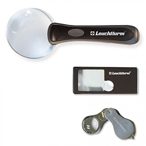 LED Lupenset LOOK, Vergrößerung 2,5x - 10x